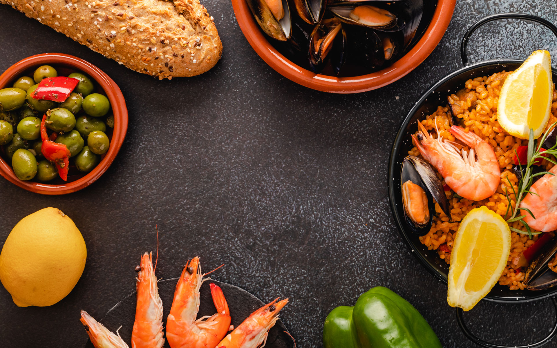 Vue de la terrasse du Grand Soleil, Bouzigues, étang de Thau