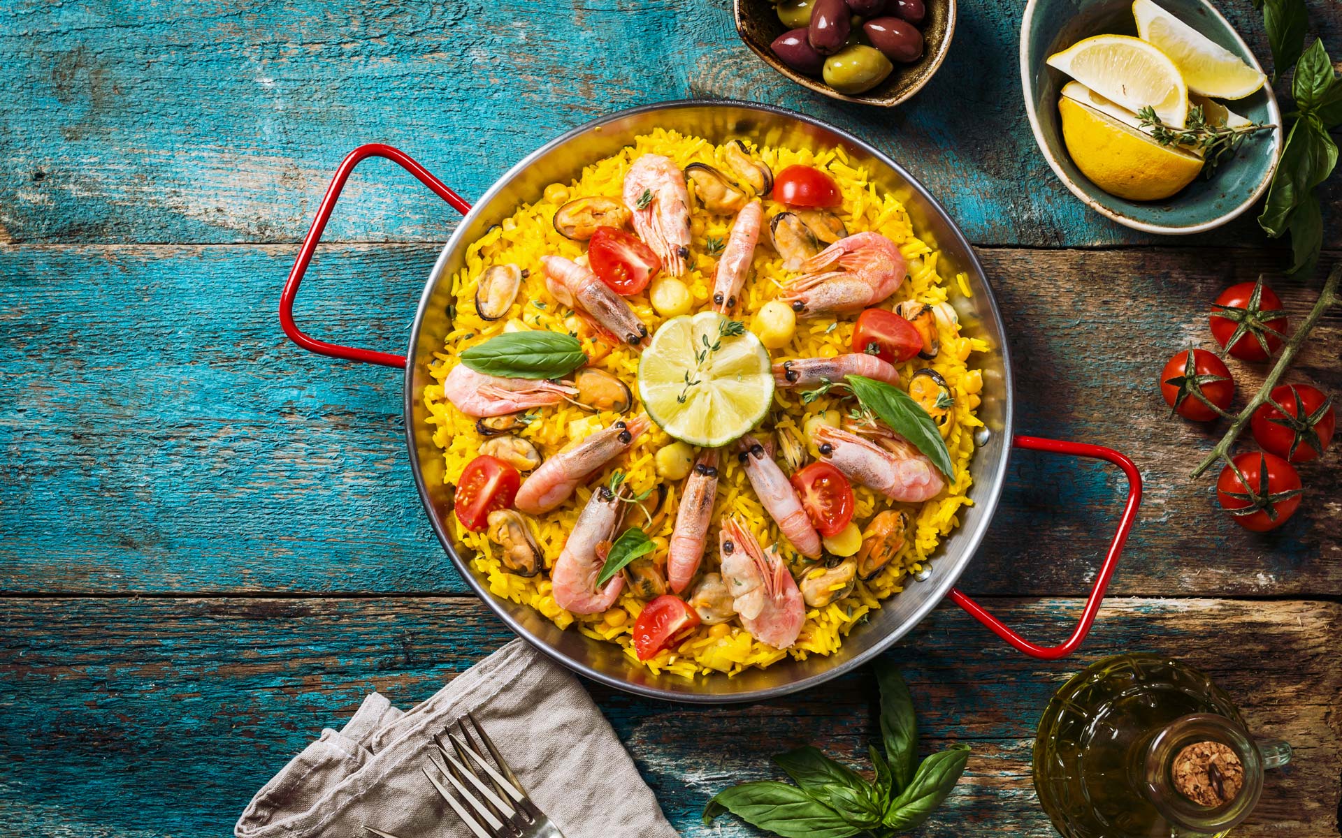 Intérieur du restaurant Le Grand Soleil à Bouzigues